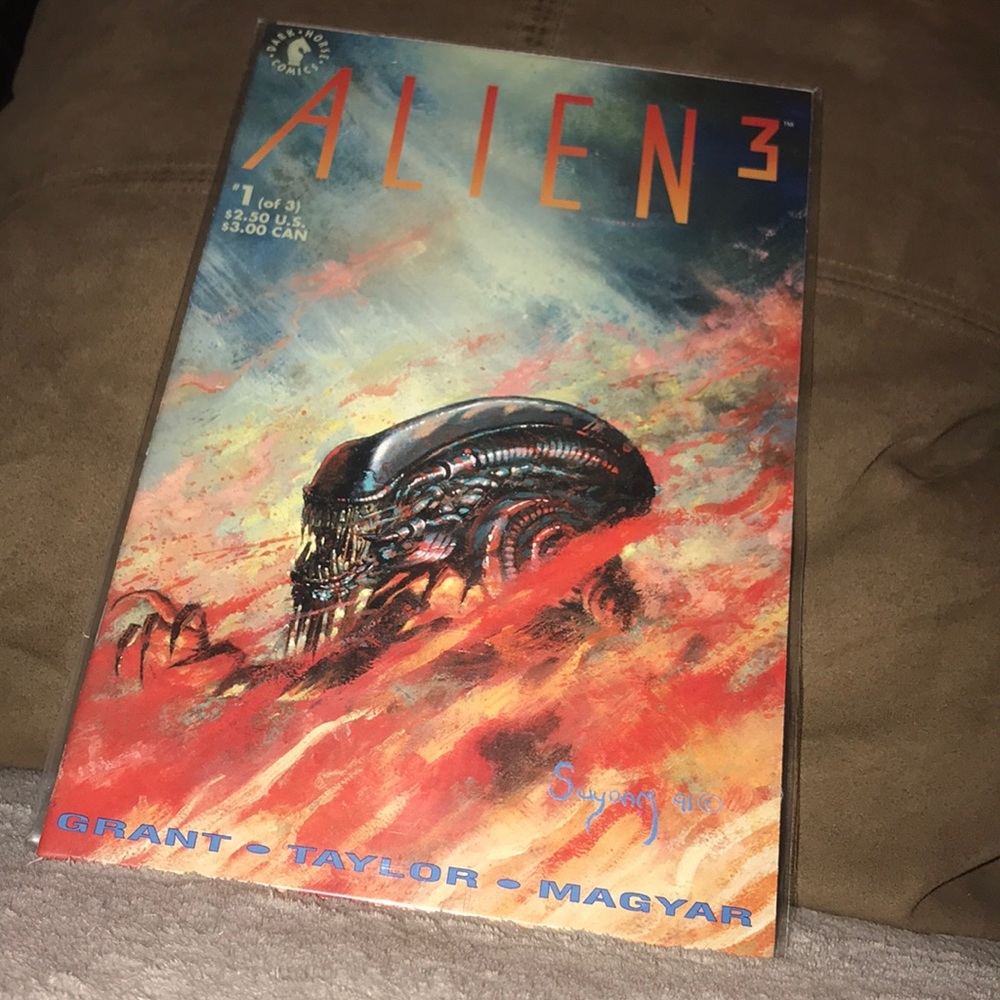 1992 Dark horse comics Alien 3 #1 of 3